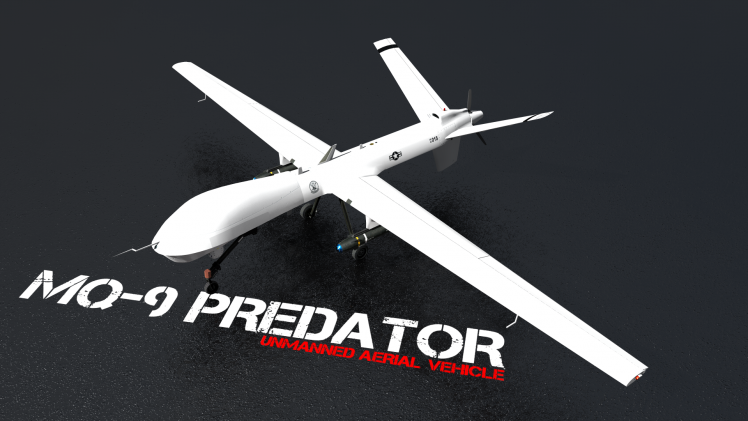 UAVs, General Atomics MQ 9 Reaper, Military, Drone HD Wallpaper Desktop Background