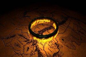 The Lord Of The Rings, Map, Rings