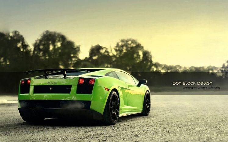 Lamborghini, Green Cars HD Wallpaper Desktop Background