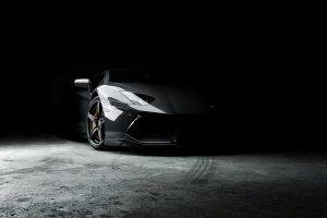 Lamborghini, Car, Black, Rims