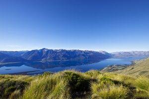 landscape, New Zealand, Mountain, River, Nature