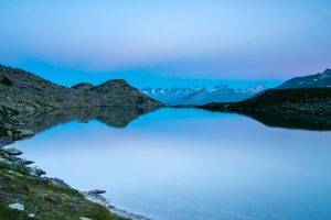 Switzerland, Alps, Lake, Mountain, Landscape, Reflection