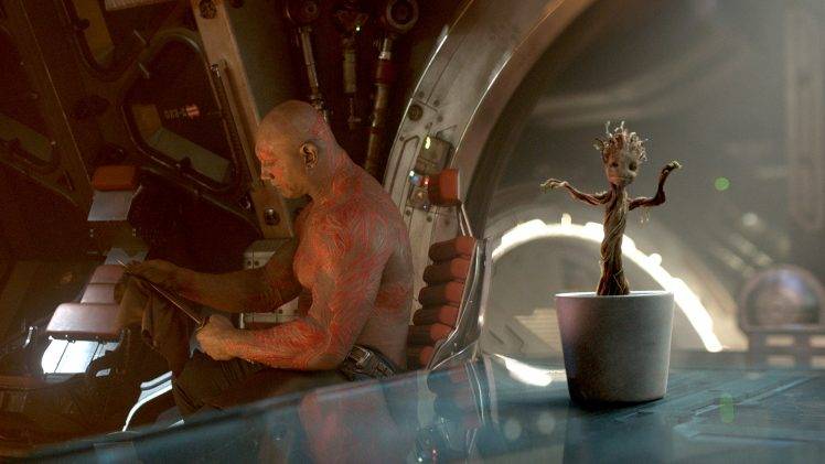 Groot, Movies, Dave Batista, Guardians Of The Galaxy HD Wallpaper Desktop Background