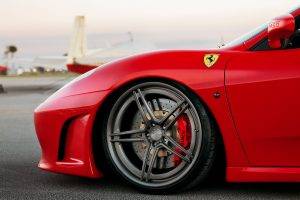 car, Ferrari, Ferrari F430, Red Cars