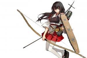 anime Girls, Weapon, Bows, Kantai Collection