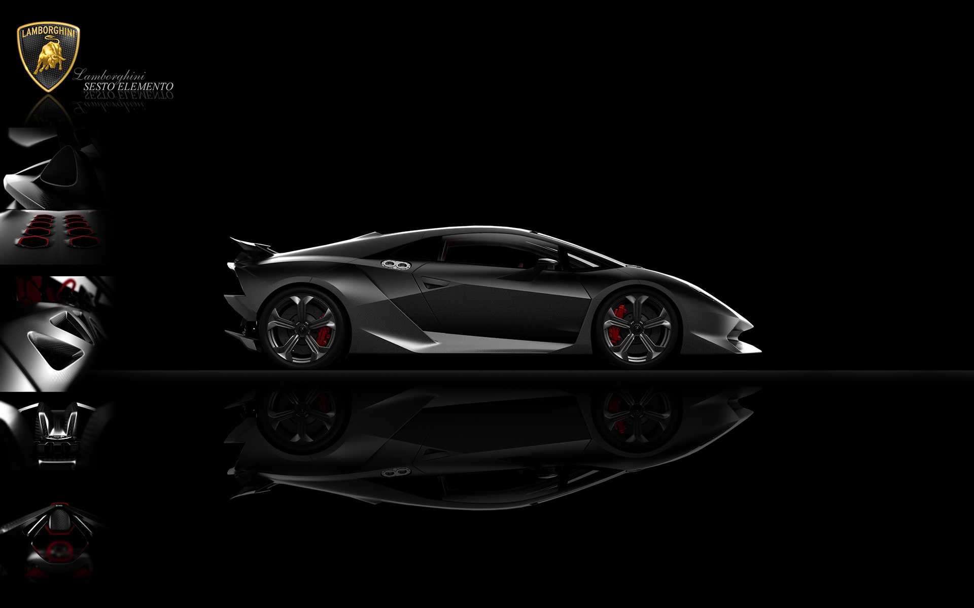 car, Lamborghini, Lamborghini Sesto Elemento Wallpapers HD ...