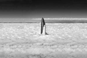 space Shuttle, Monochrome
