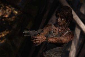 Tomb Raider, Video Games, Gun, Women