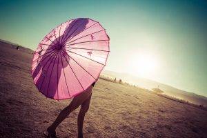 Trey Ratcliff, Burning Man, Desert, Umbrella