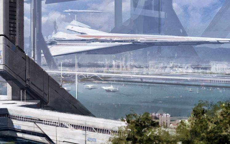 science Fiction, Mass Effect 3, Concept Art HD Wallpaper Desktop Background