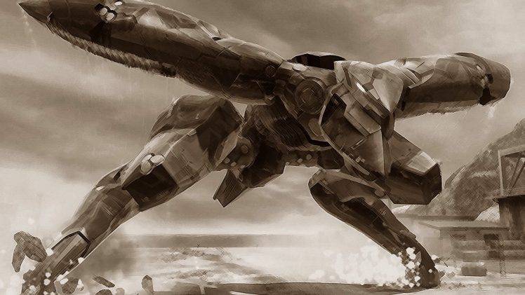 Metal Gear Rising, Video Games, Metal Gear Ray HD Wallpaper Desktop Background