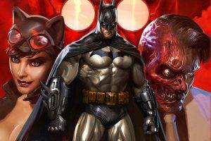 Batman, DC Comics, Catwoman, Two Face, Hugo Strange