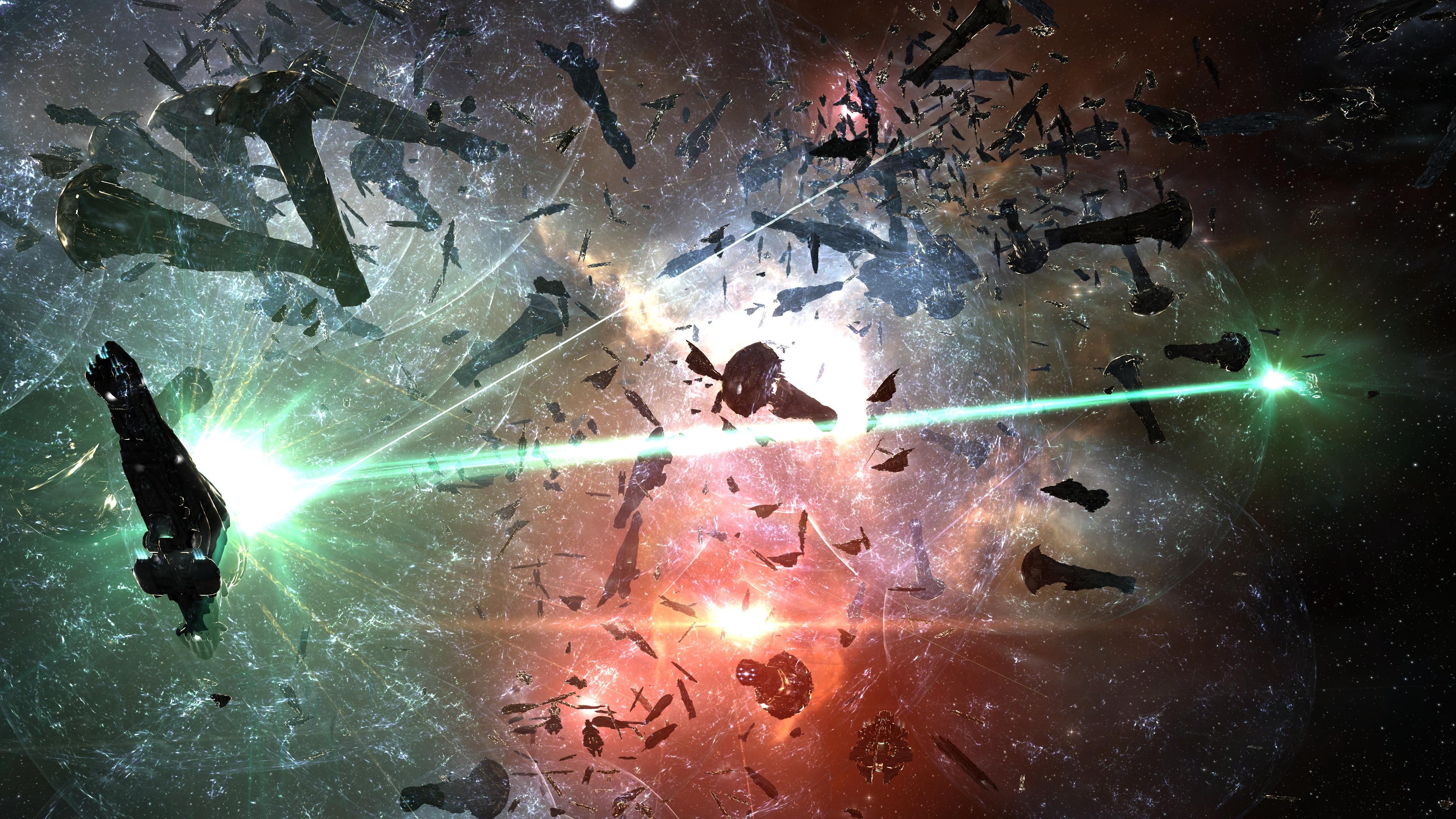 EVE Online, Space, Spaceship, Space Battle Wallpapers HD / Desktop and