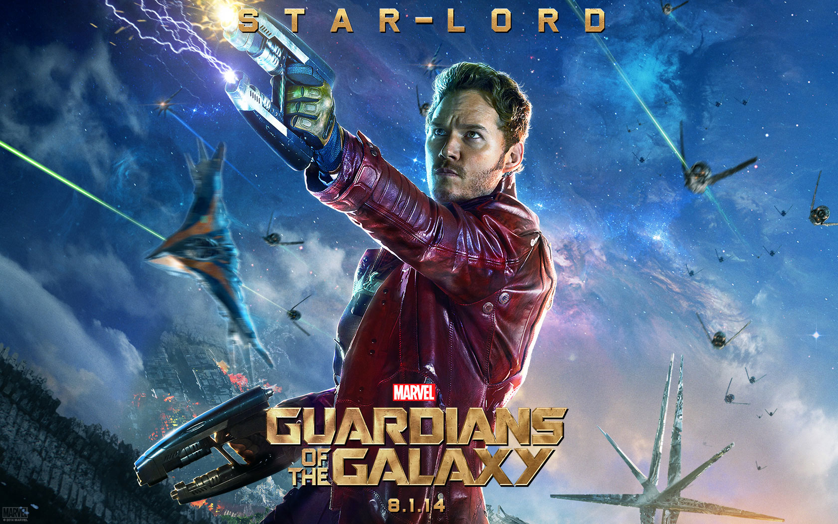 Star Lord, Guardians Of The Galaxy Wallpaper