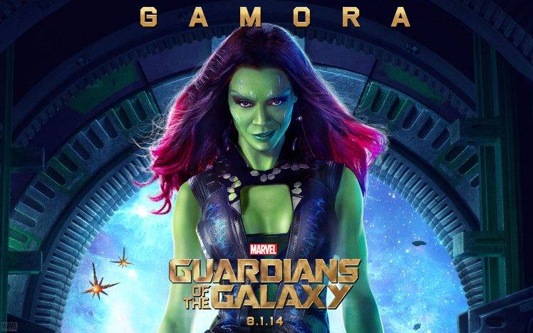 Gamora, Guardians Of The Galaxy HD Wallpaper Desktop Background