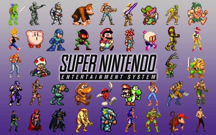 Nintendo, Nintendo Entertainment System, Video Games, Super Mario, Mega Man, RoboCop, Wolverine, Batman, Teenage Mutant Ninja Turtles HD Wallpaper Desktop Background