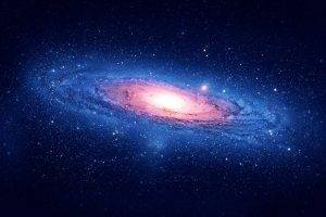 space, Galaxy, Stars, Andromeda