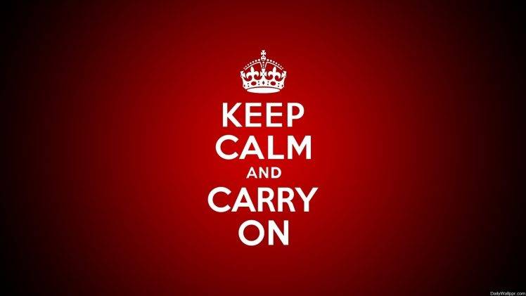 Keep Calm And…, Red Background, Typography HD Wallpaper Desktop Background