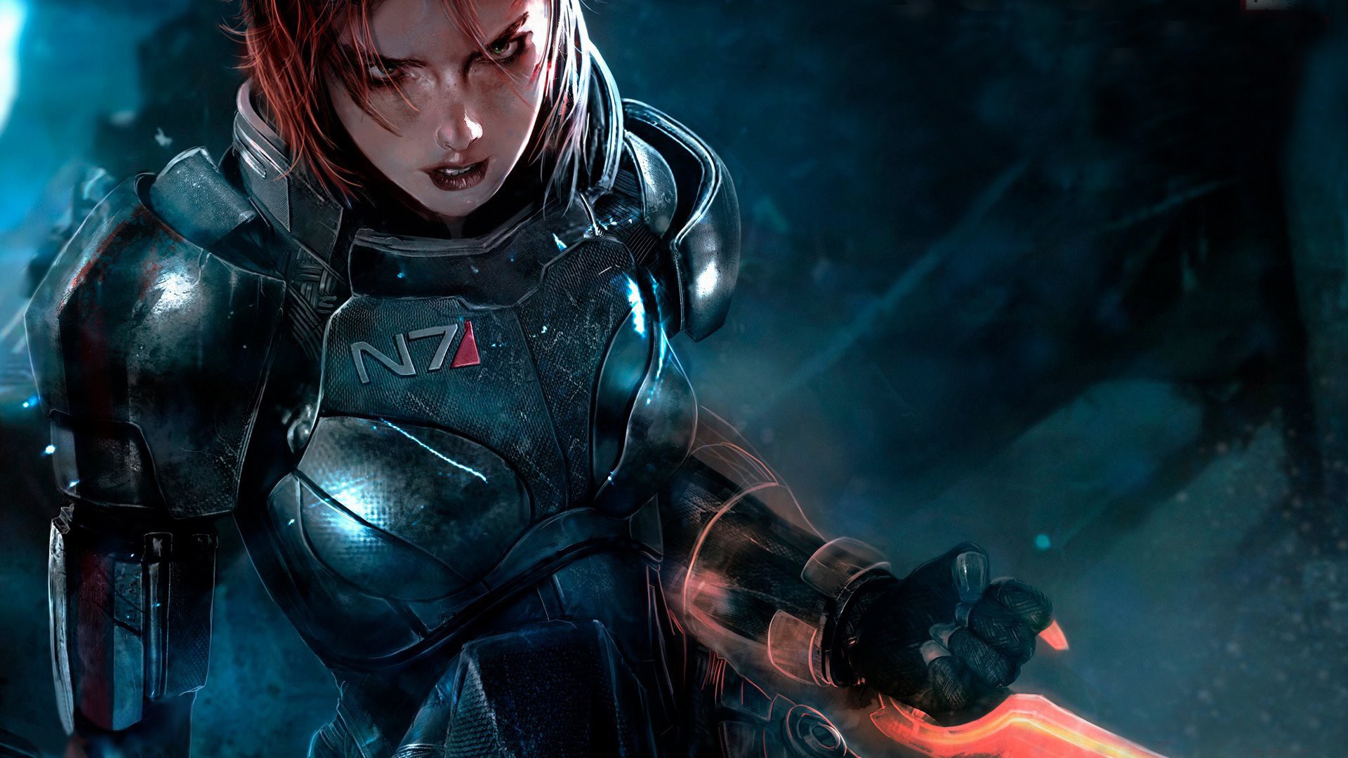 Mass Effect, Commander Shepard Wallpaper