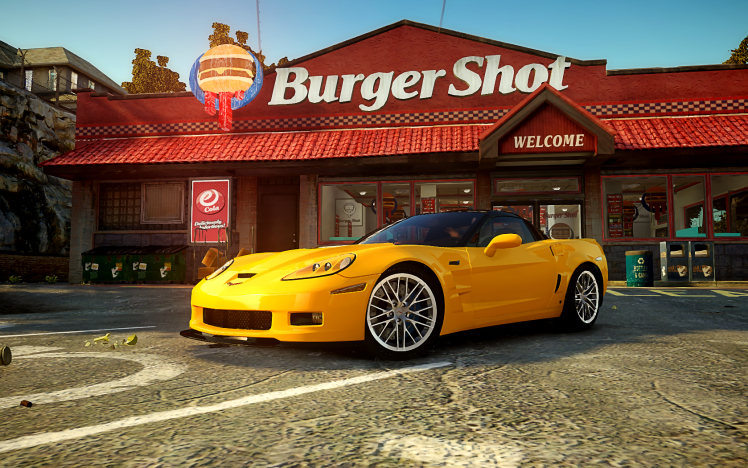 Grand Theft Auto, Corvette, Chevrolet Corvette, Video Games HD Wallpaper Desktop Background