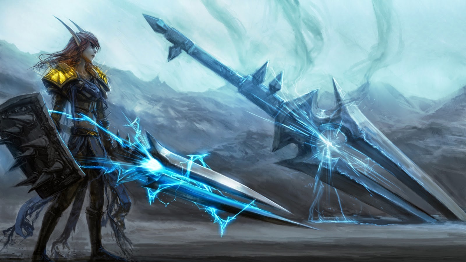 Yaorenwo World Of Warcraft Thunderfury Blessed Blade Of The Windseeker Wallpapers Hd Desktop And Mobile Backgrounds