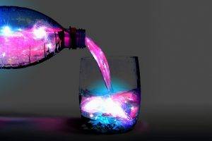 bottles, Liquid, Galaxy