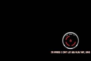 HAL 9000, Xbox, Xbox 360, Red Ring Of Death, Simple, Black, Black Background, Humor, Video Games, 2001: A Space Odyssey, Robot