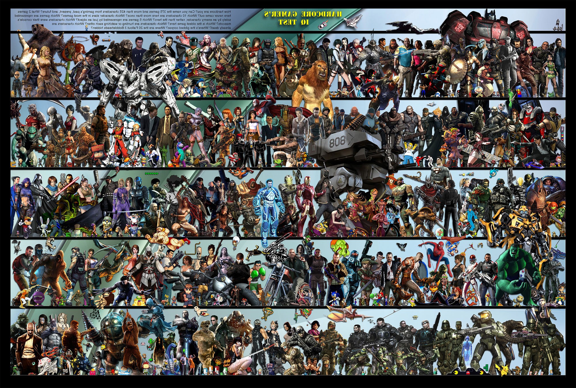 Devil May Cry, The Simpsons, Overlord, The Legend Of Zelda, Halo, Ryu (Street Fighter), Crysis, Video Games, Borderlands Wallpaper