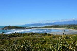 nature, Beach, New Zealand, Mountain