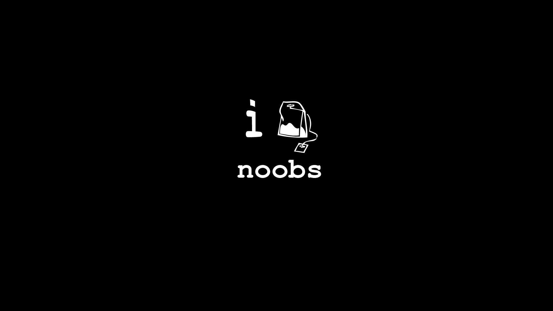 minimalism, Humor, Noob Saibot Wallpaper