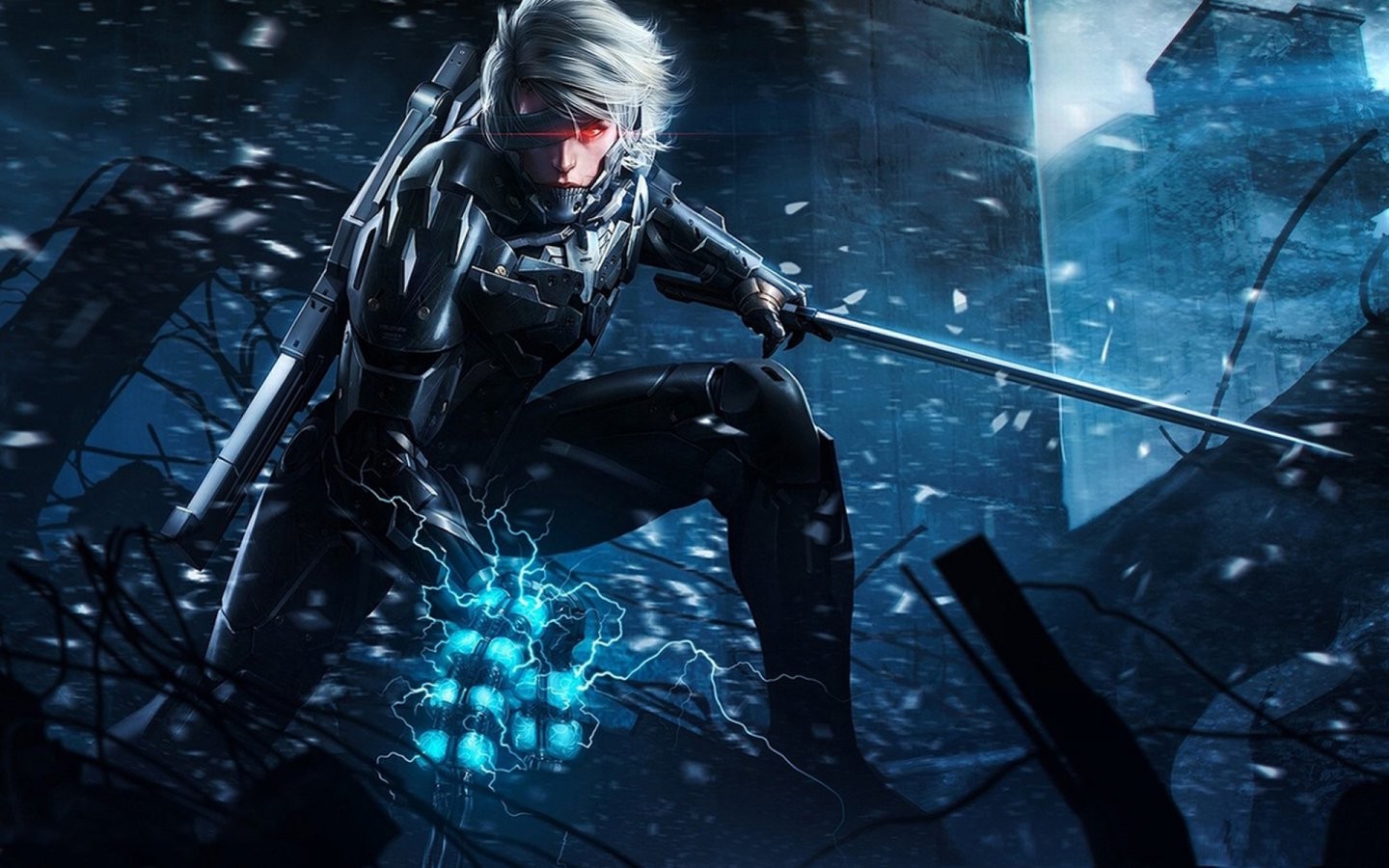 video Games, Raiden, Metal Gear Solid, Metal Gear Rising: Revengeance Wallpaper
