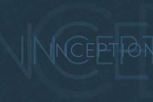 Inception, Typography