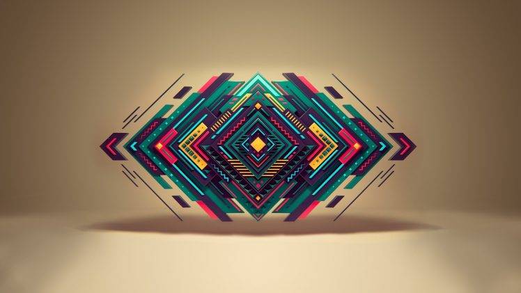 geometry, Shapes, Digital Art HD Wallpaper Desktop Background