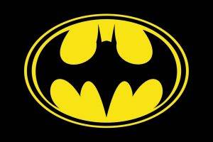 Batman Logo, Batman, Black