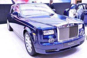 Rolls Royce Phantom, Rolls Royce, Car, Blue Cars