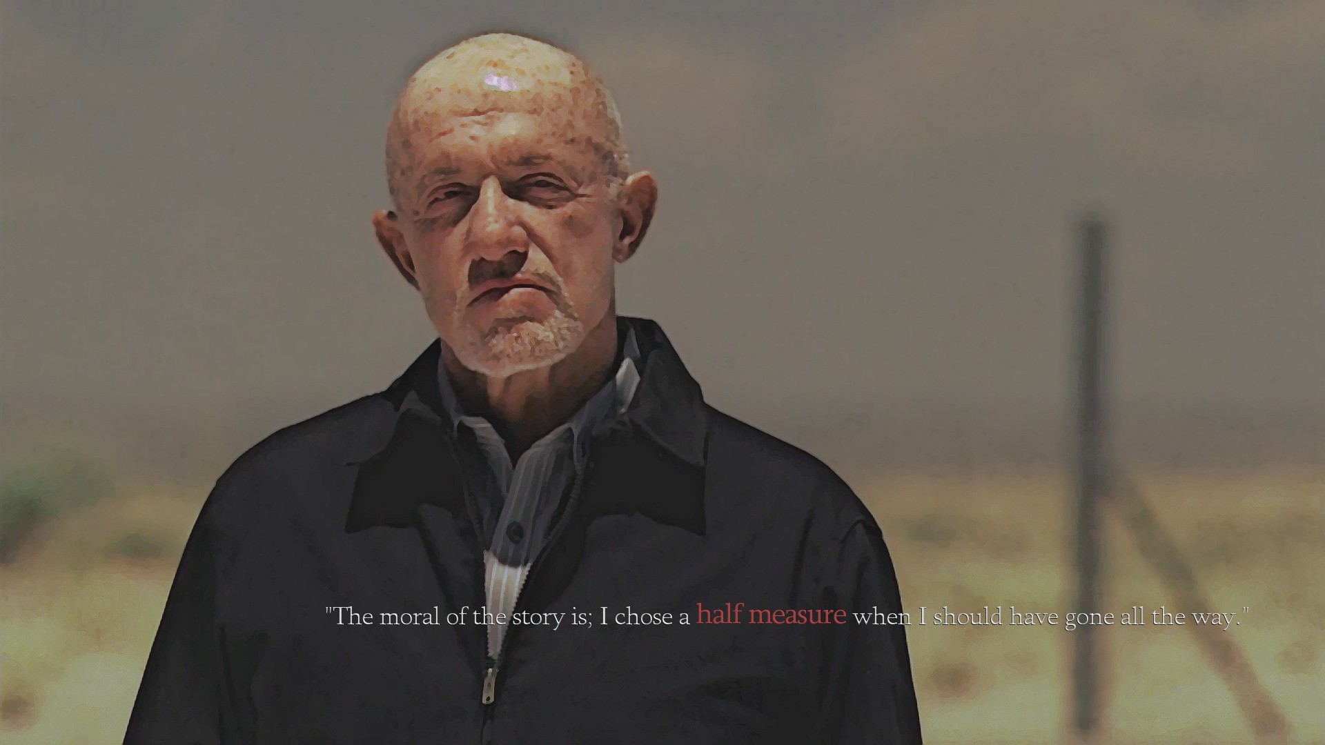 Breaking Bad, Mike Ehrmantraut, Quote Wallpaper