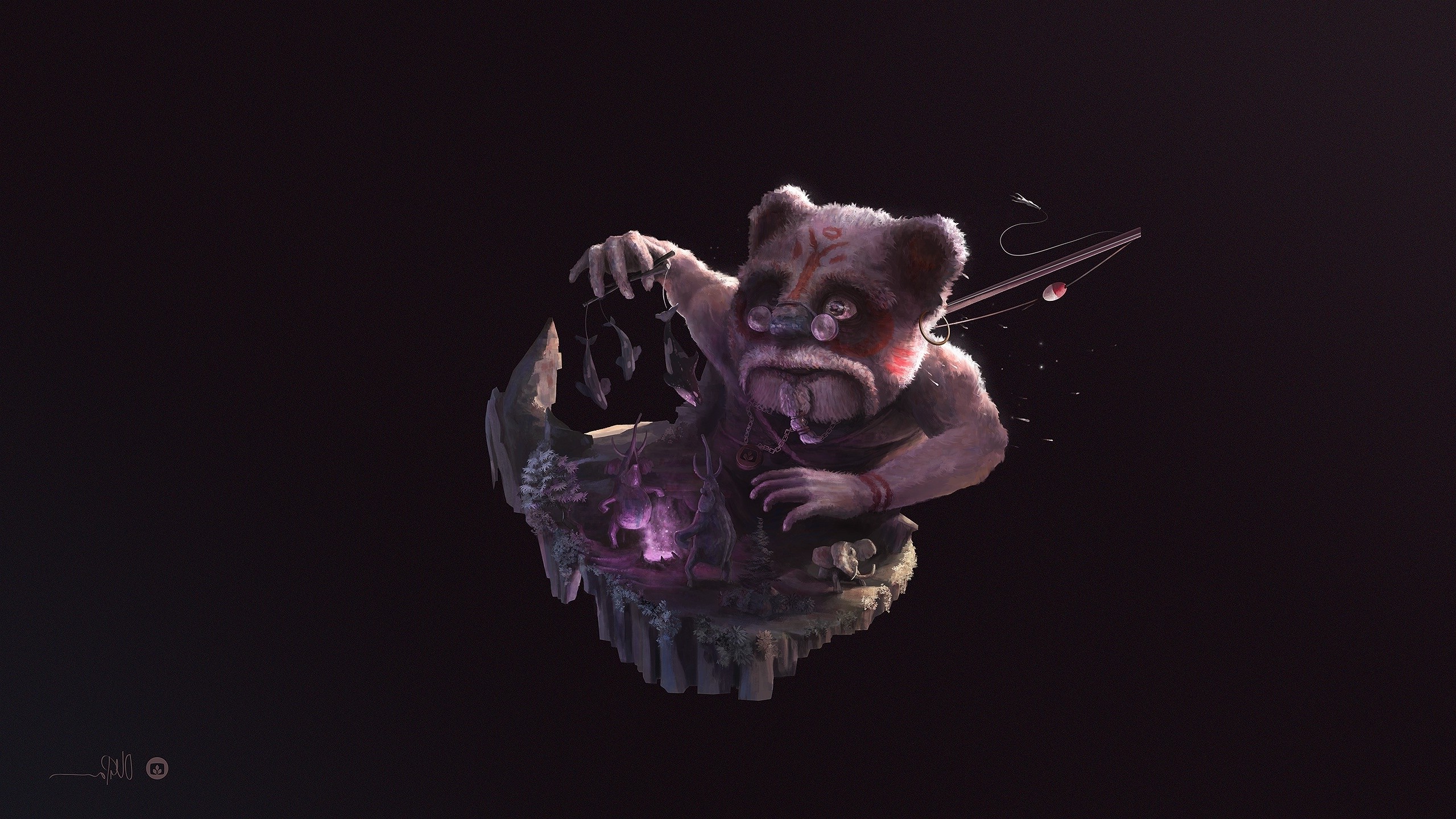 Desktopography, Teddy Bears, Digital Art Wallpaper