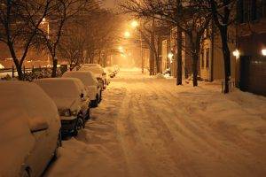 car, Snow, Cozy