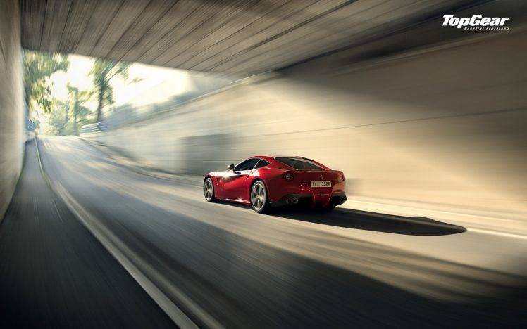 Ferrari, F12 Berlinetta, Top Gear HD Wallpaper Desktop Background