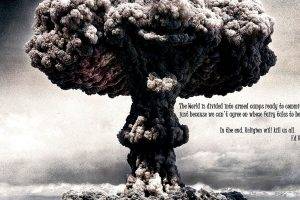 quote, Atheism, Mushroom Clouds