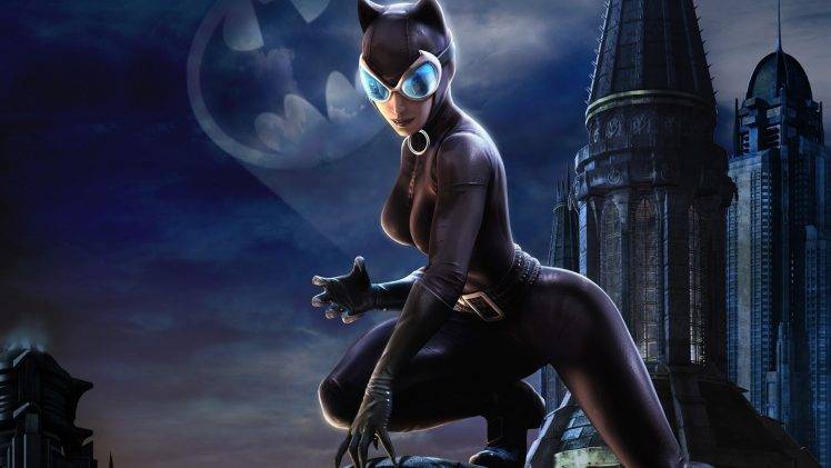 Catwoman, Batman, Video Games, DCUO HD Wallpaper Desktop Background