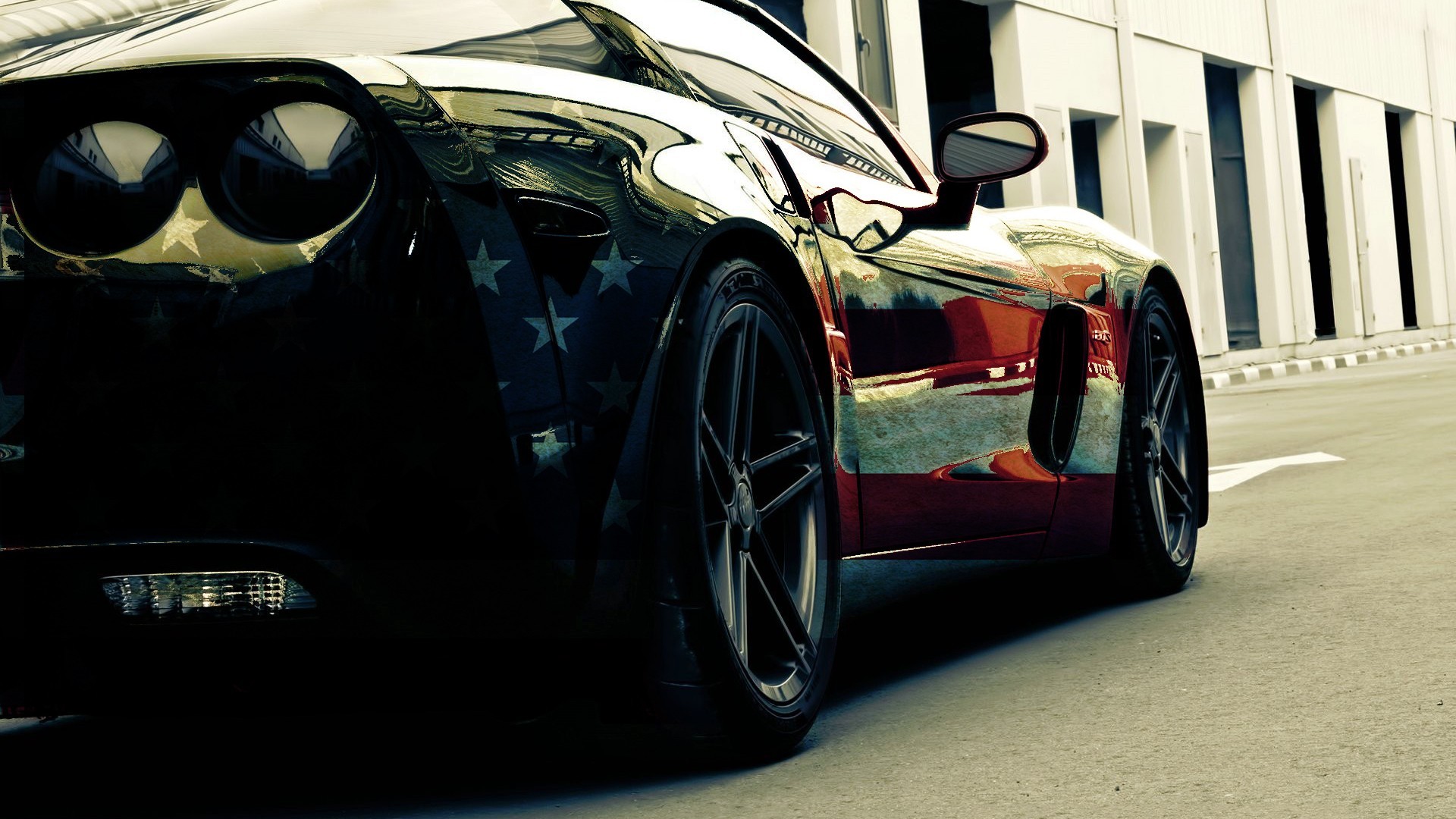 car, USA, Corvette, Chevrolet Corvette Wallpaper
