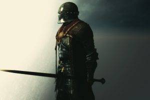 knights, Sword, Warrior, Digital Art