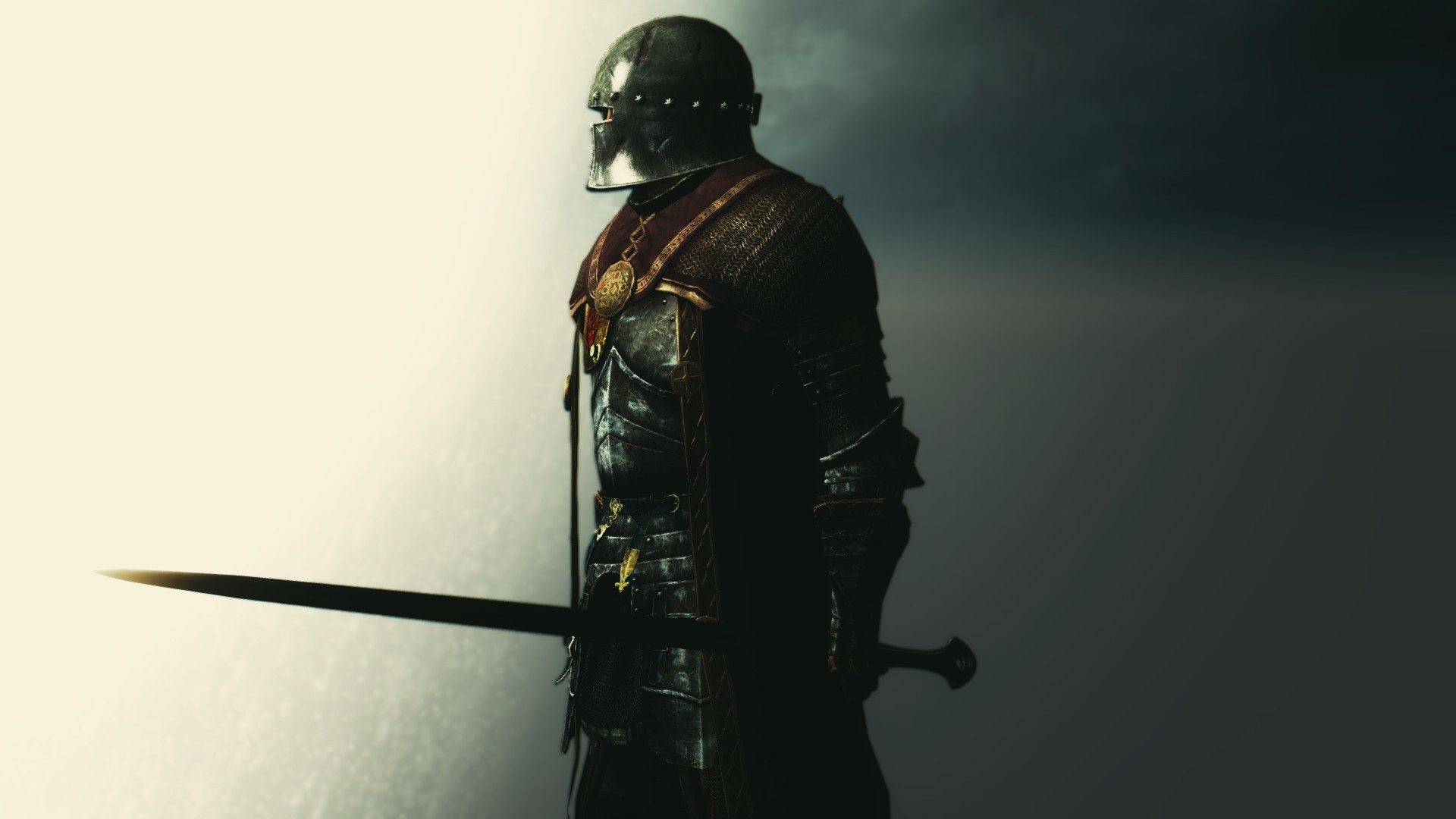 knights, Sword, Warrior, Digital Art Wallpaper