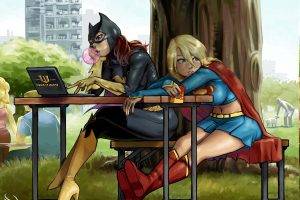 Supergirl, Batgirl, DC Comics, Superheroines