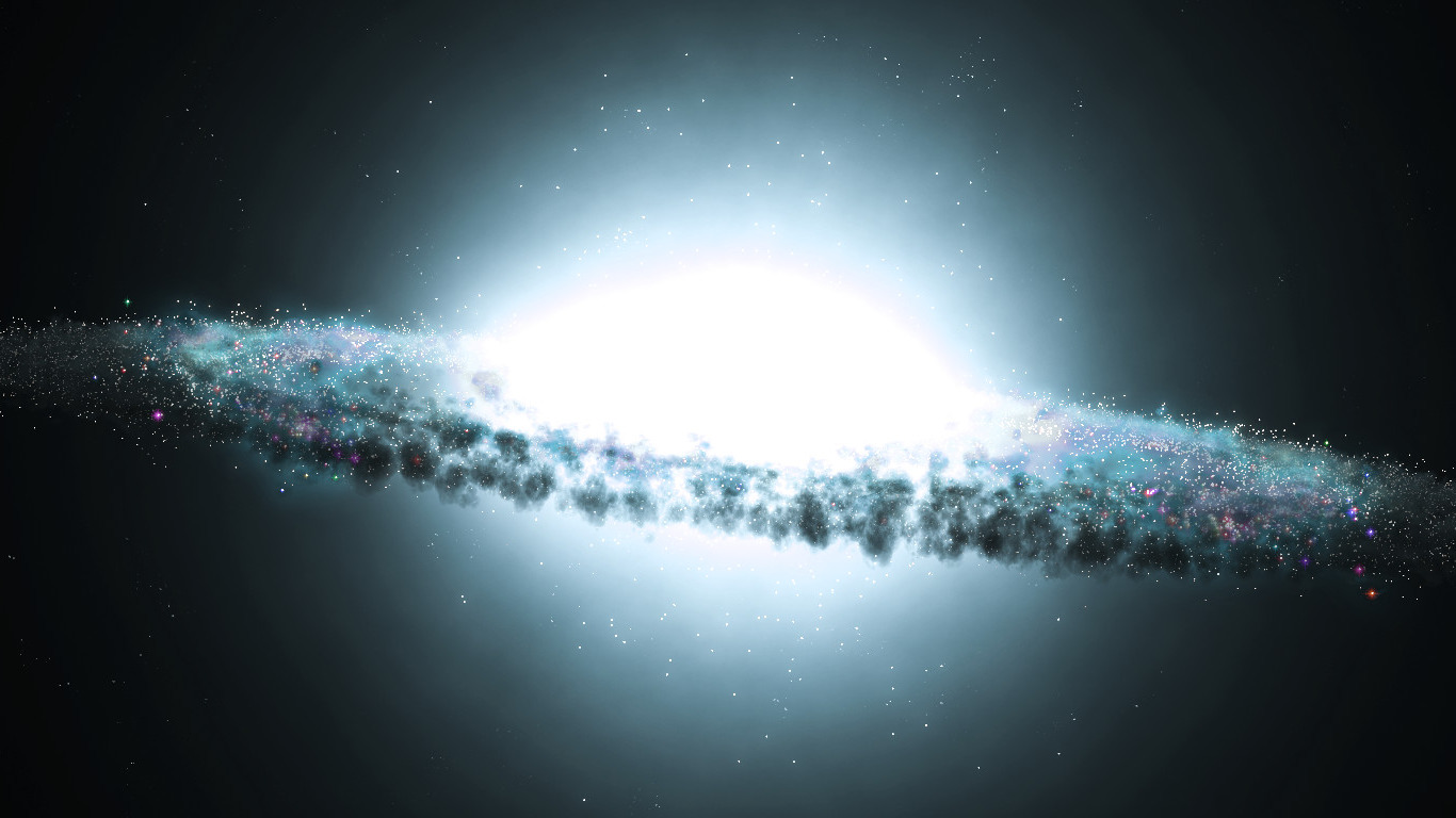 space, Sombrero Galaxy Wallpaper