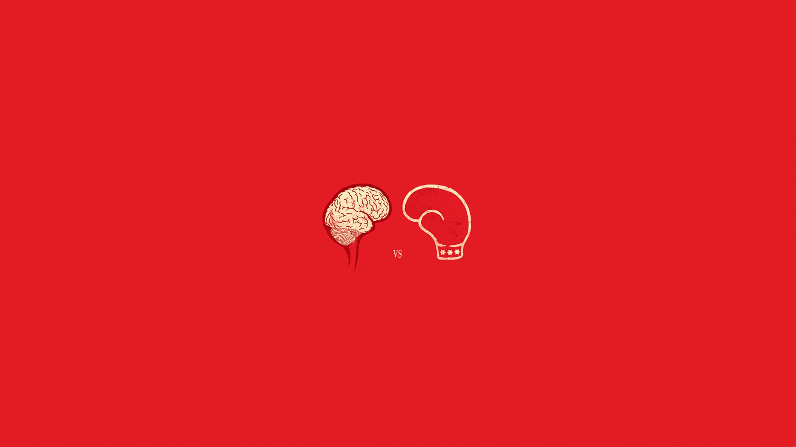 humor, Brains, Red Wallpaper