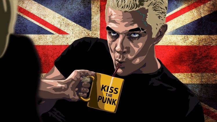 Buffy The Vampire Slayer, Quote, Spike (character), Mugs, Flag HD Wallpaper Desktop Background