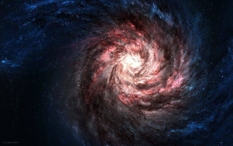 galaxy, Space, Stars, Spiral Galaxy HD Wallpaper Desktop Background