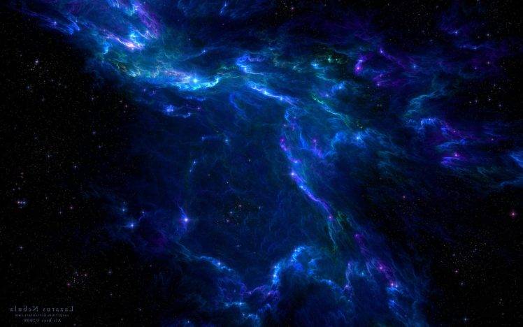 space, Nebula, Stars, Blue HD Wallpaper Desktop Background